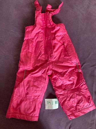 Skihosen pink 74/80