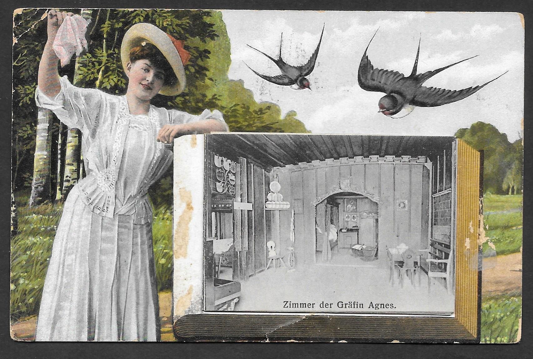 Cartoline postali: Sargans Leporellokarte 8 Bilder – Usato da Olten venduto da clotaldi