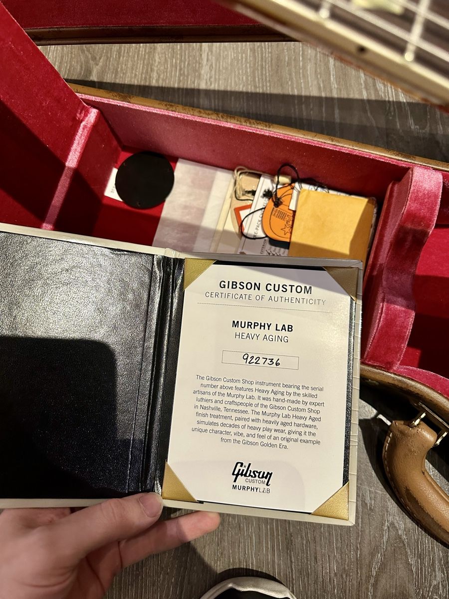 Gibson Instruments de musique: Gibson Les Paul Murphy lab 59 – D'occasion à Chêne-Bourg par Orionad1 2