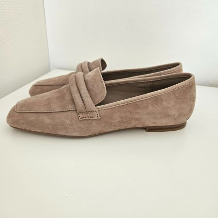 Slipper beige-rosé Gr. 38