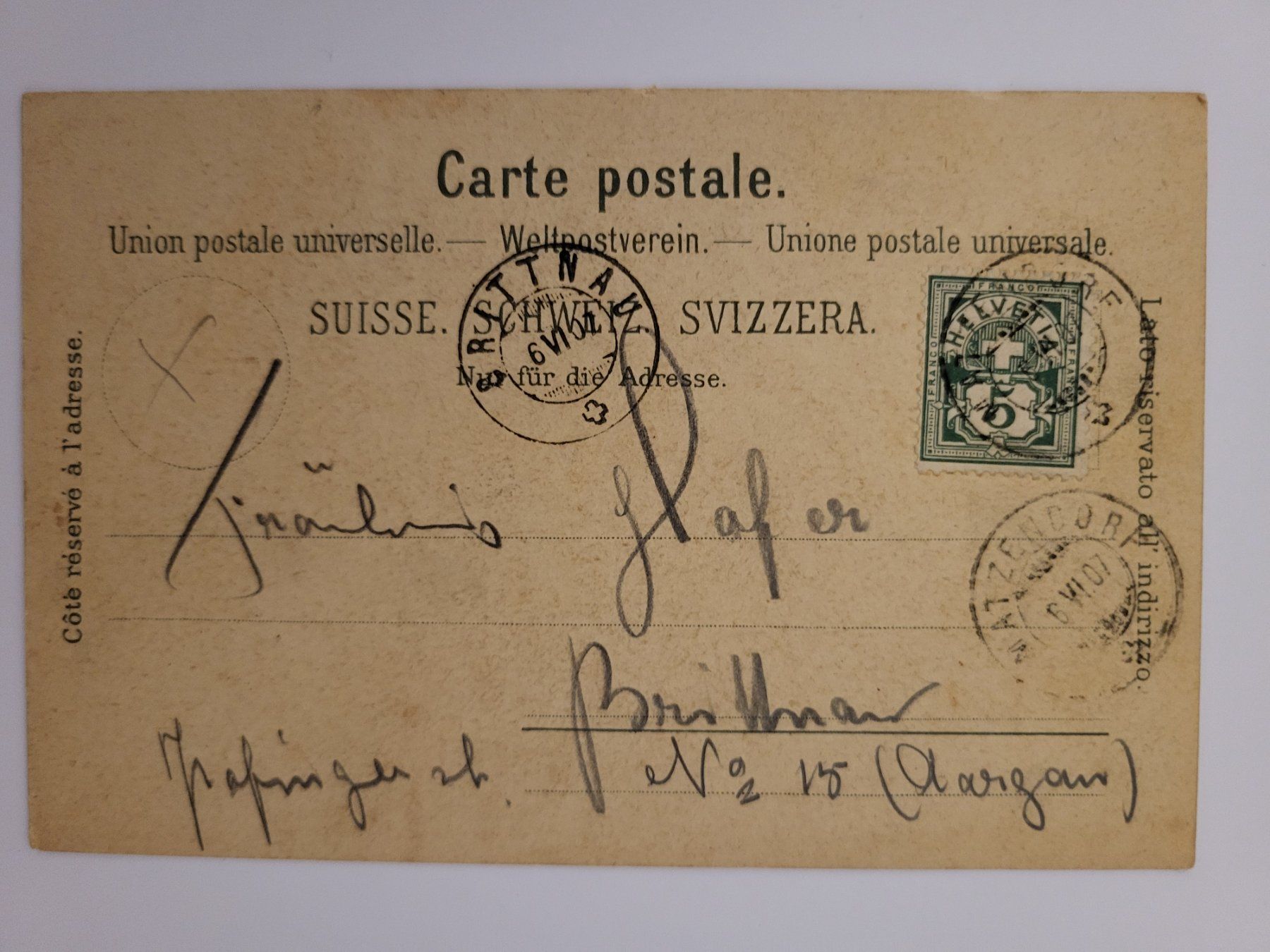 Cartoline postali: Ansichtskarte Gruss aus Matzendorf Lith R3 – Usato da nunningen venduto da mic_88k2 1