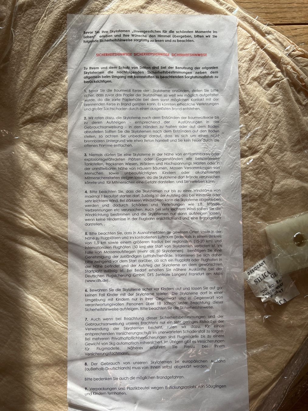 Laternen: Himmellaternen 7 Stück – Neu und originalverpackt aus Tann von punto84 1