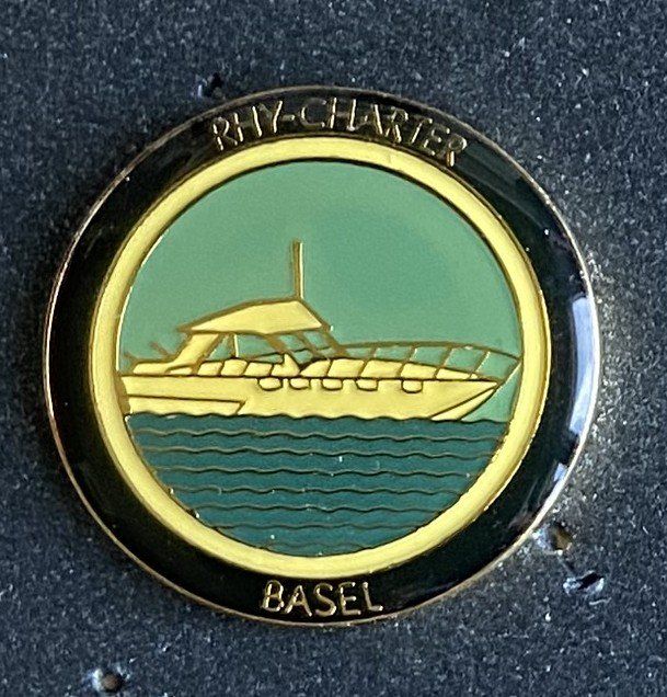 Placchette & Badge: Pin Rhy - Charter Basel – Usato da Böckten venduto da Hansi36