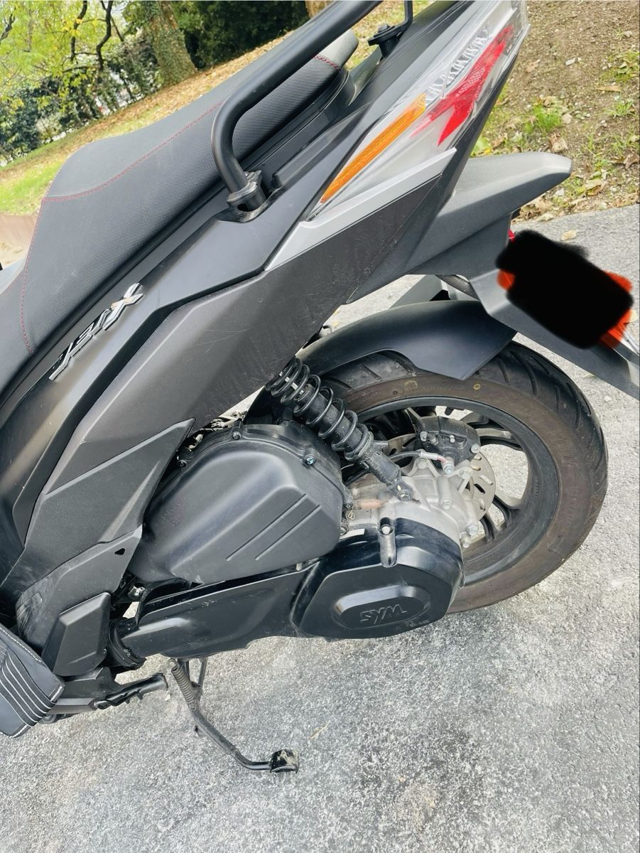 Sym Scooters: Scooter SYM Jet X 125 full black – Gebraucht aus Genève von MichaelLopes 5