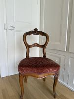 Antike Louis Philippe Holzstühle 3 Stück