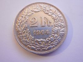 2 Fr. 1944 silber