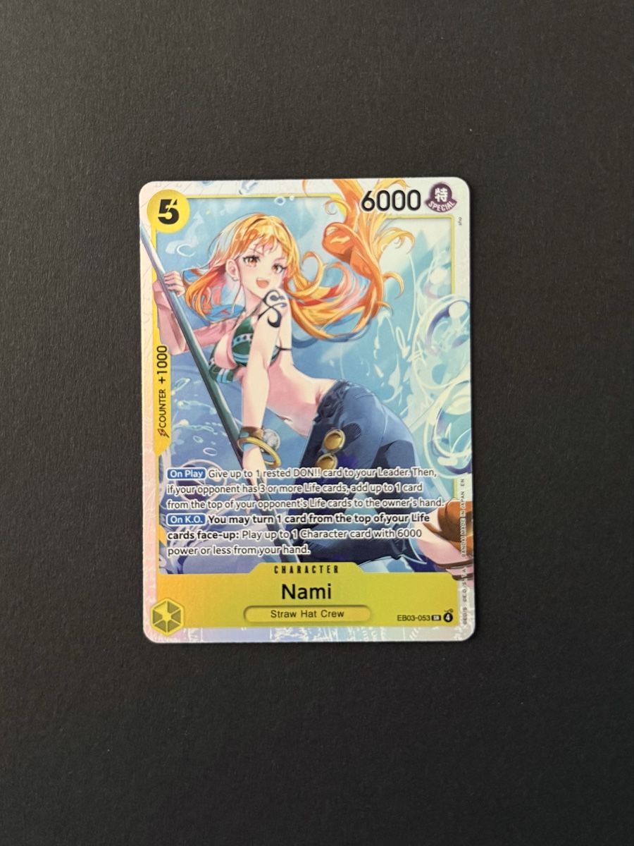 Bandai Sammelbilder & Trading cards: Nami SR EB03-053 – Neu und originalverpackt aus Chavornay von tom_5r2l