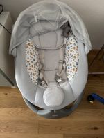 Kinderkraft Babywippe grau mit Moskitonetz gebraucht