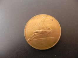 Medaille Erinnerung an die Seegfrörni Zürichsee 1929