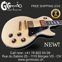 Guitare Gibson Les Paul Custom 70s Reissue Buttercream