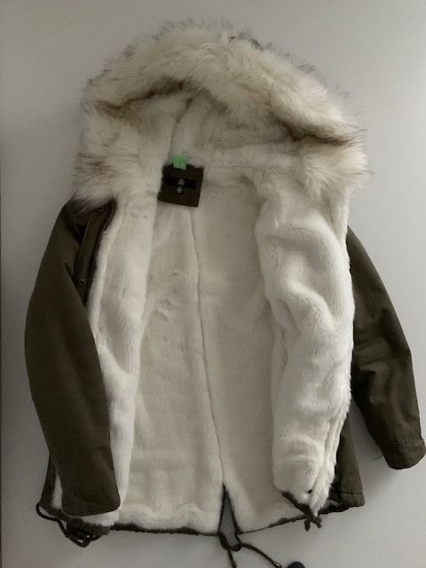 Jacken: Warmer Parka Missguided Damen Gr.  36 olive – Gebraucht aus Dörflingen von Benz63 2