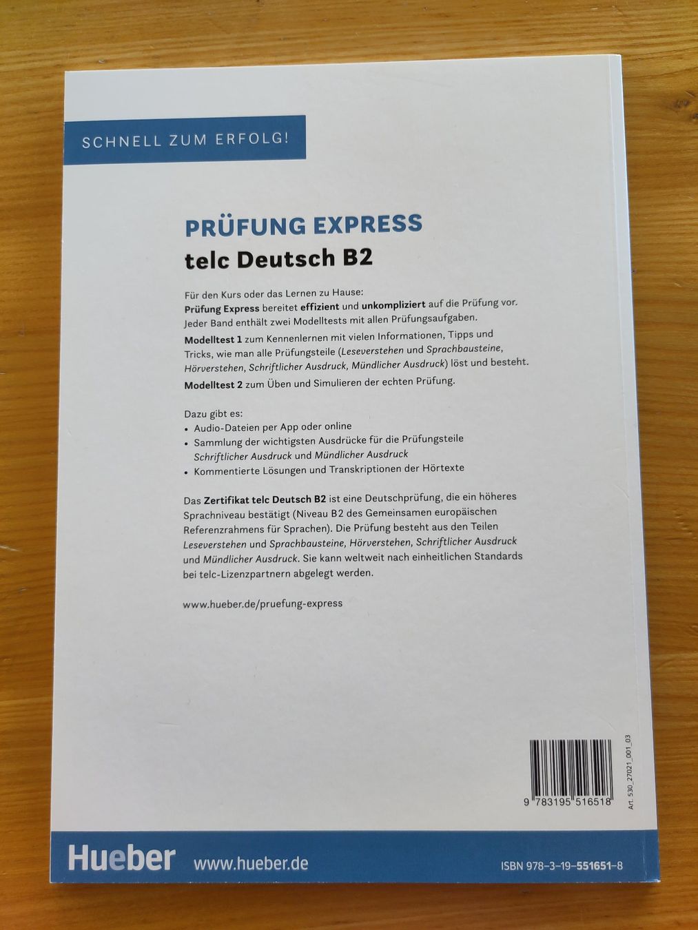 Libri: telc Deutsch B2 - Prüfung Express - Modelltests – Usato da Gossau SG venduto da Kristelroland 1