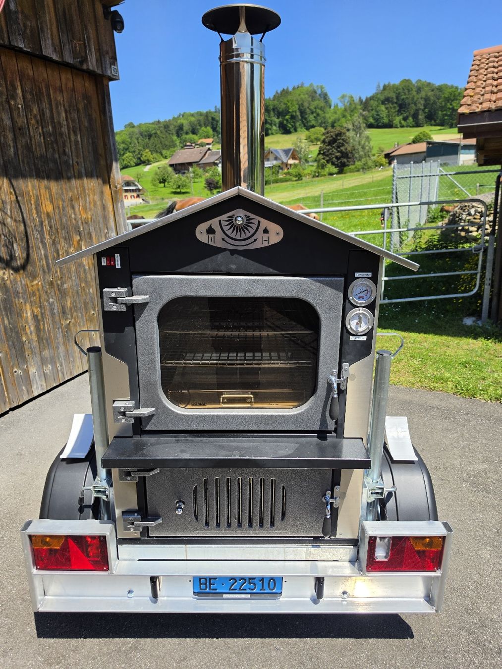 Backöfen: Mobiler Holzbackofen – Neu (gemäss Beschreibung) aus Forst b. Längenbühl von ru02 2