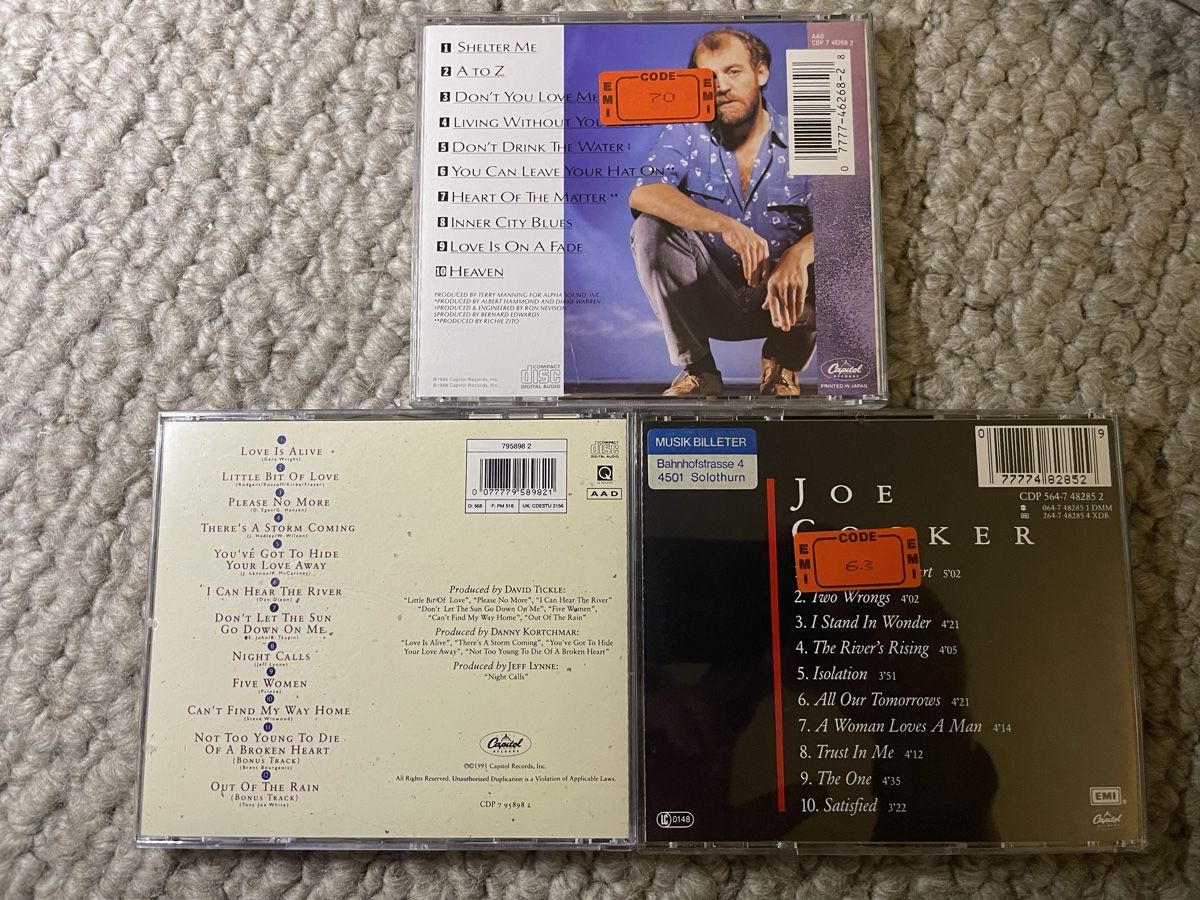 CDs: 3x Joe Cocker – D'occasion à Reinach AG par trigger7811 1