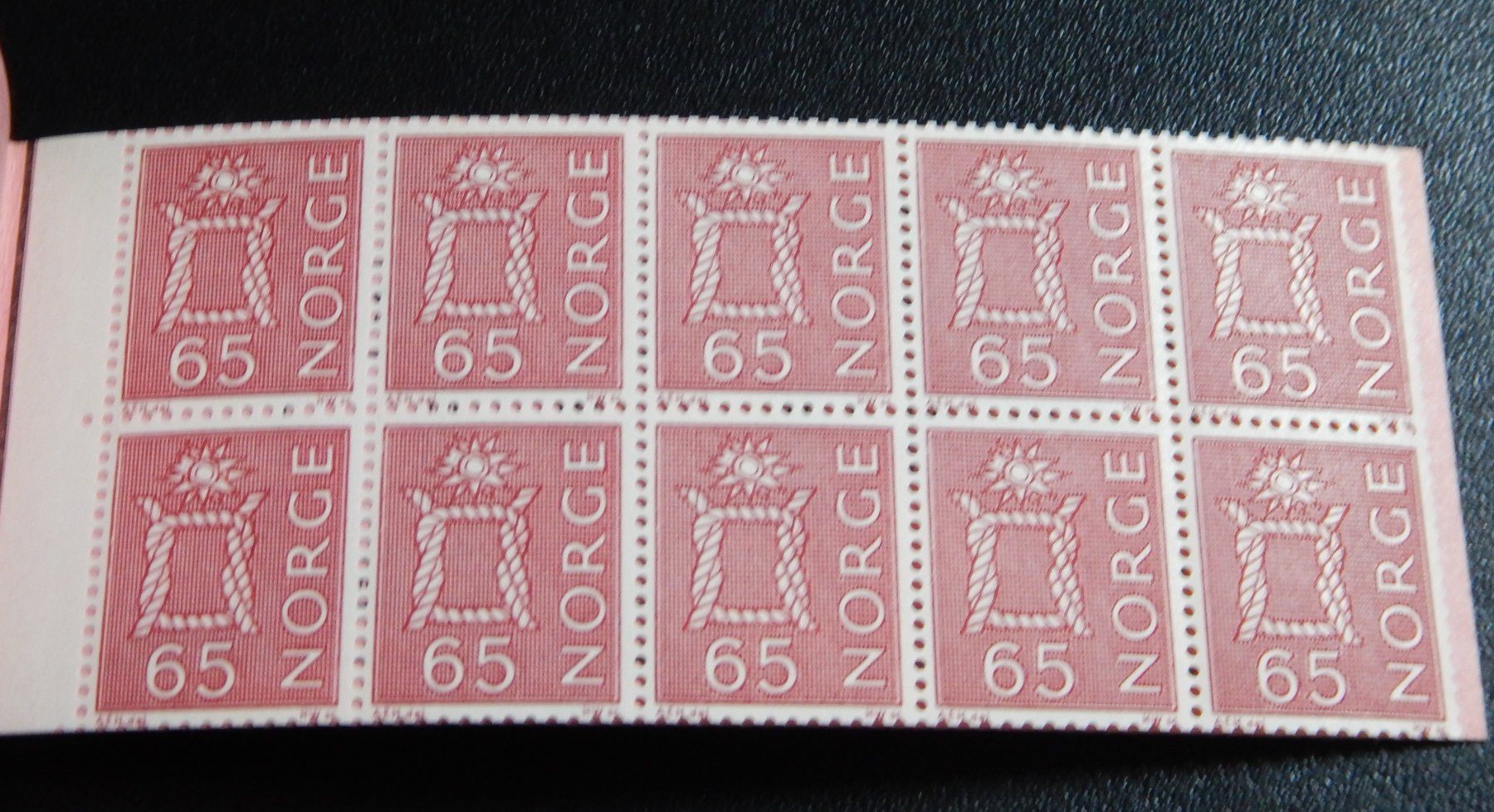 Tutti i francobolli: Norwegen Markenheft 1968 Kat. 35 Euro – Usato da Zürich venduto da Muehlekauf 1