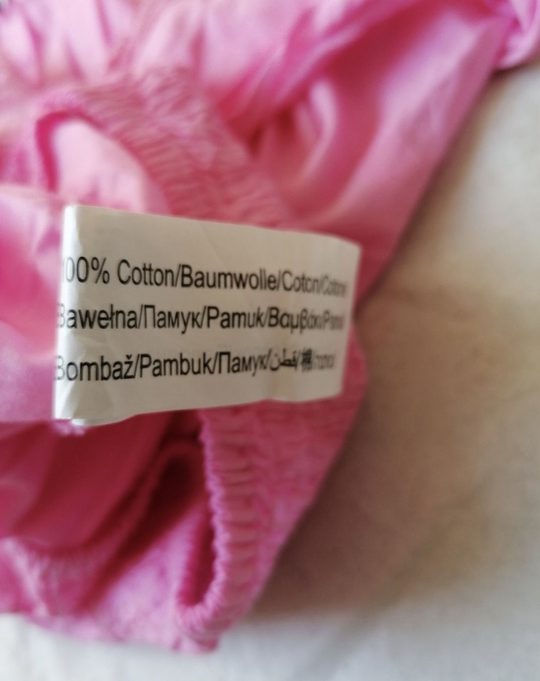 Top: Rosa Sommer Top aus Baumwolle, Gr.S – Usato da Klingnau venduto da vollmond36 4