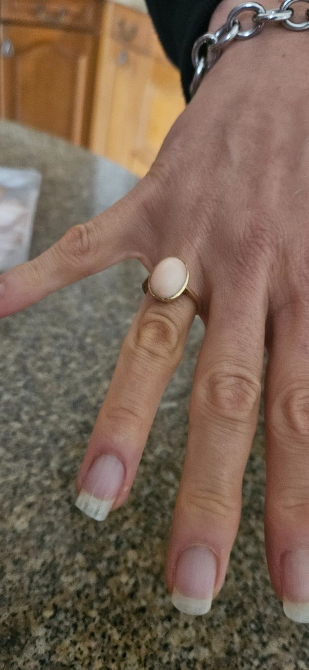 Anelli: Goldring 750er mit Stein – Usato da Belp venduto da Ginus85 4