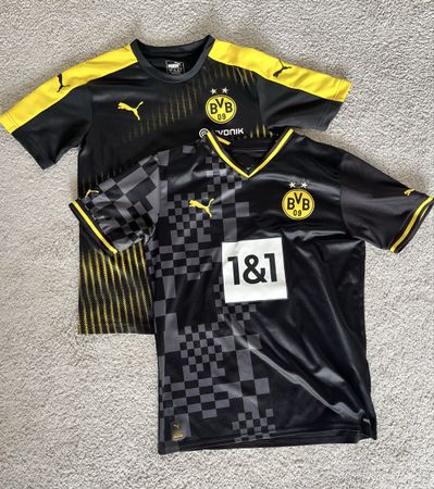 2x BVB Trikots Auswärts 22/23 (M) & Prematch 17/18 (S)”