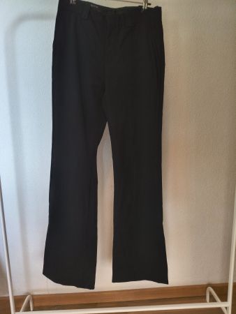 Women's Gucci Black Wool Bootcut Trousers — IT 40