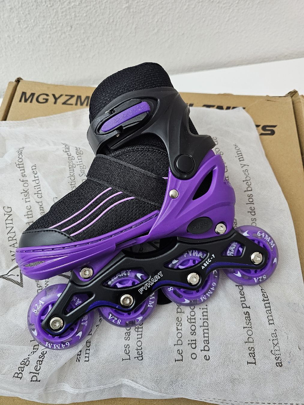 Pattini in linea & Pattini a rotelle: Mädchen Inlineskates, verstellbar, Gr. S/M, – Nuovo e nell'imballaggio originale da Rheinfelden venduto da mar_fjh6