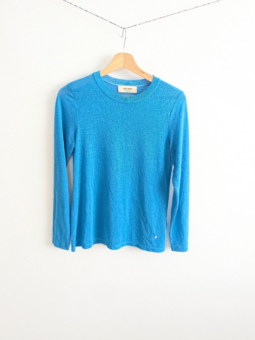 Maglioni & Felpe: MOS MOSH Pullover , Gr. S, Türkis Glitzer, Top – Usato da Rorschach venduto da olg_5qq2 1