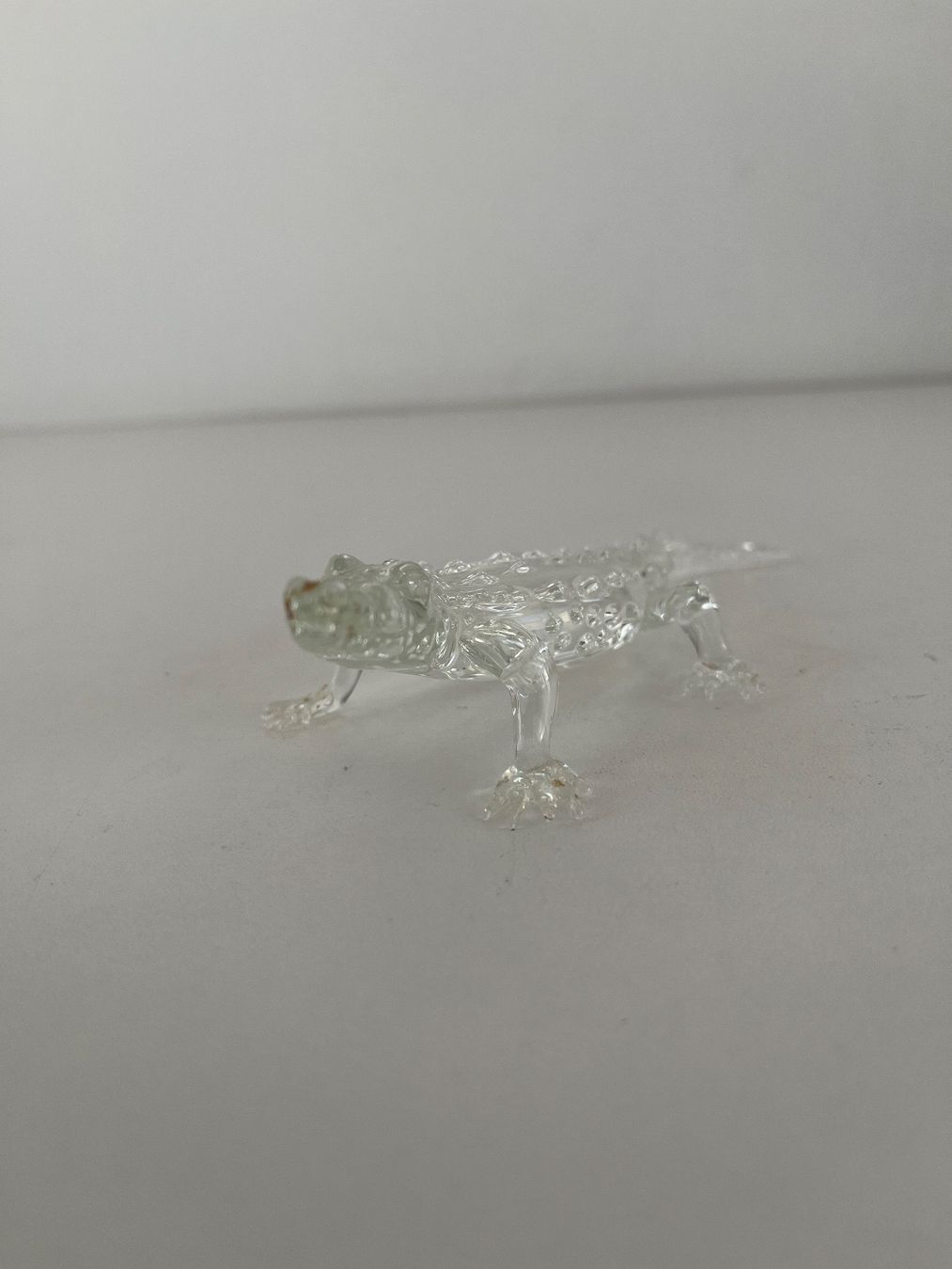 Statuette: Krokodil aus Glas – Usato da Wetzikon ZH venduto da seli03 3