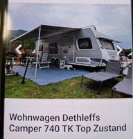 Wohnwagen Dethleff Camper 740 TK 5-7 Bett