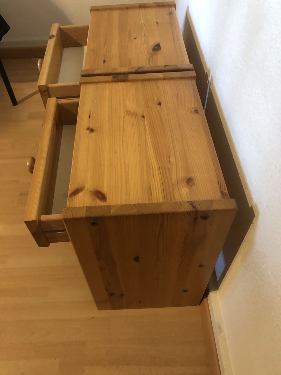 Comodini: Nachtisch Holz 2 Stk. – Nuovo (secondo la descrizione) da Olten venduto da Lara1967 4