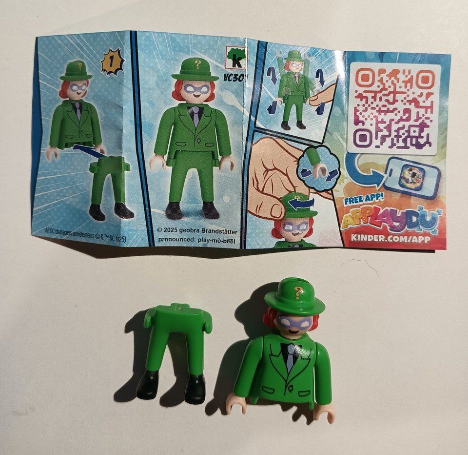 Playmobil Giocattoli: PLAYMOBIL FI?URES 11 THE RIDDLE DC COMICS CHARACTERS Kinder – Nuovo (secondo la descrizione) da Vezia venduto da Aquarius_Age 4