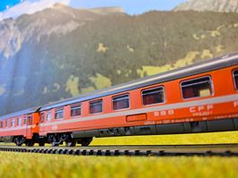 3er Set __ Eurofima-Schnellzugwagen SBB / SNCF / FS _ Spur N