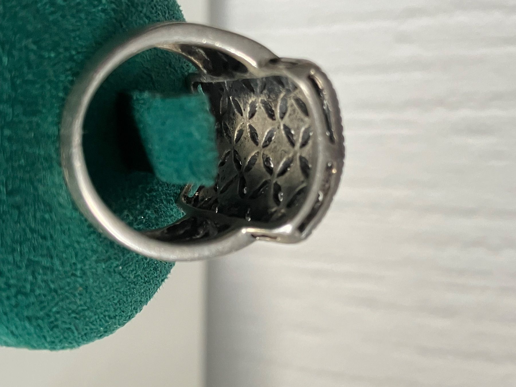 Anelli: Bague en argent 925  8,35g taille 56 – Usato da Peseux venduto da Chimon59 3