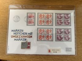 Luxusbrief FDC 5.1.79. Bern Markenhef 