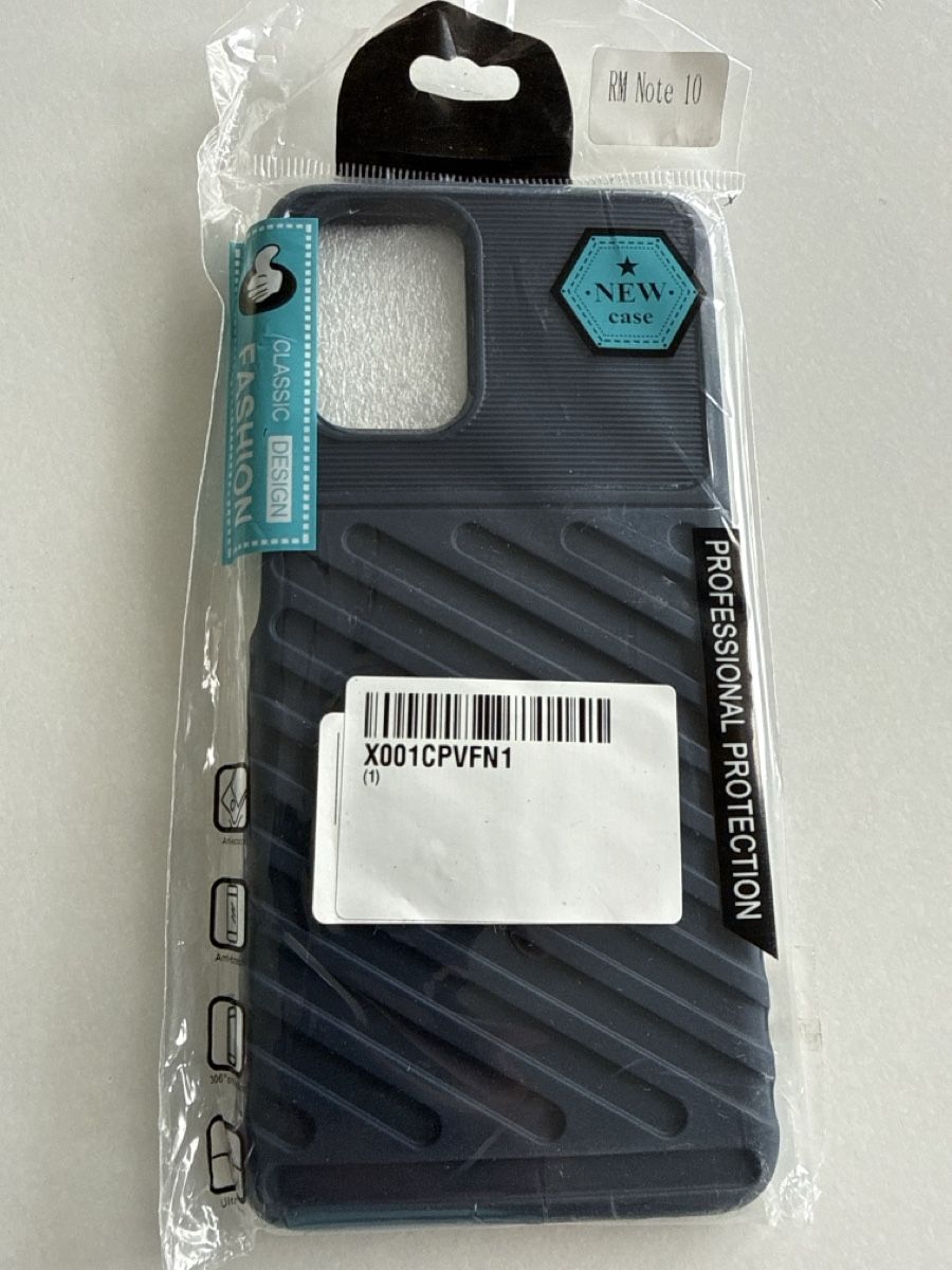 Cover & Protezioni schermo: Xiomi Phone Case for RM Note 10 New – Nuovo e nell'imballaggio originale da Wallbach venduto da Nenex