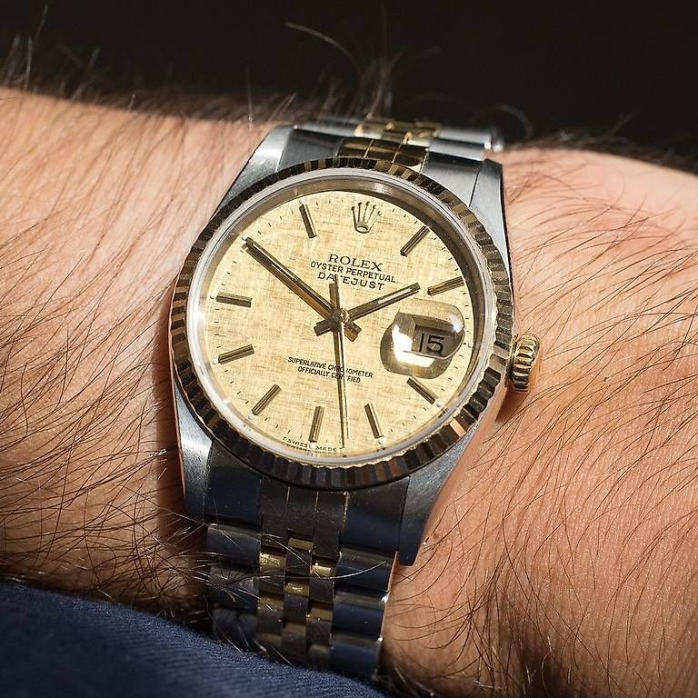 Uhren: Rolex Datejust, ref. 16233, cadran linen – Gebraucht aus Lausanne von inf_dft9 2