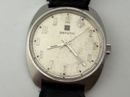 Vintage ZENITH Herrenuhr läuft