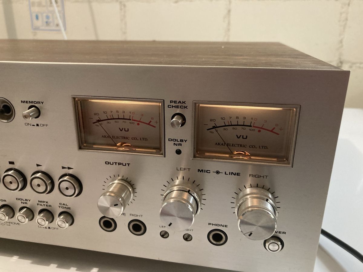 Akai Aufnahmegeräte: Akai GXC-760D Kassettendeck – Defekt aus Lenzburg von HanspeterT 1