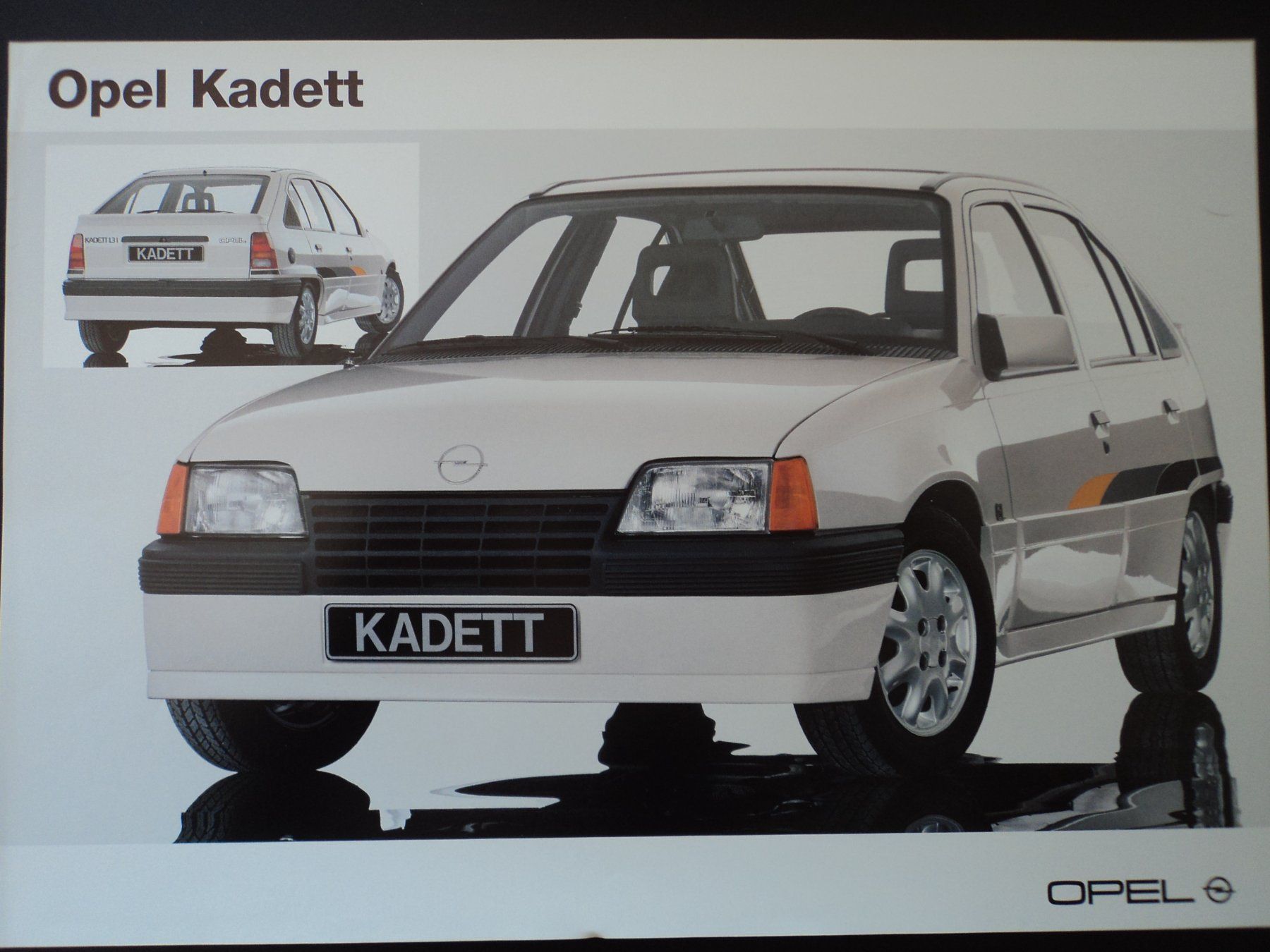 Opel Documenti: Prospekt Opel Kadett E getunt – Usato da Schwarzenburg venduto da modelCARama