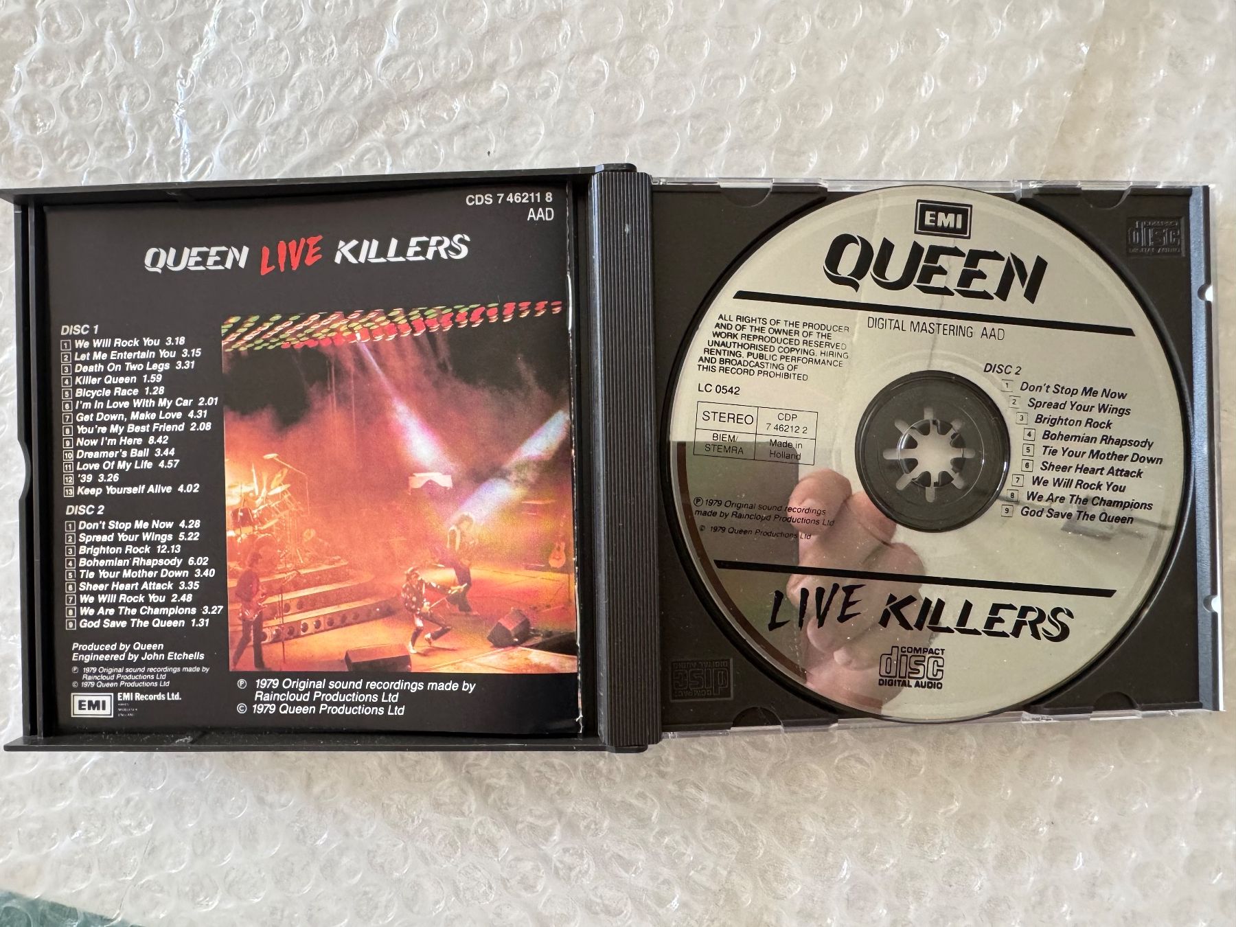 CD: Queen - Live Killers (2 CD‘s) – Nuovo (secondo la descrizione) da Duggingen venduto da Kisha010 2