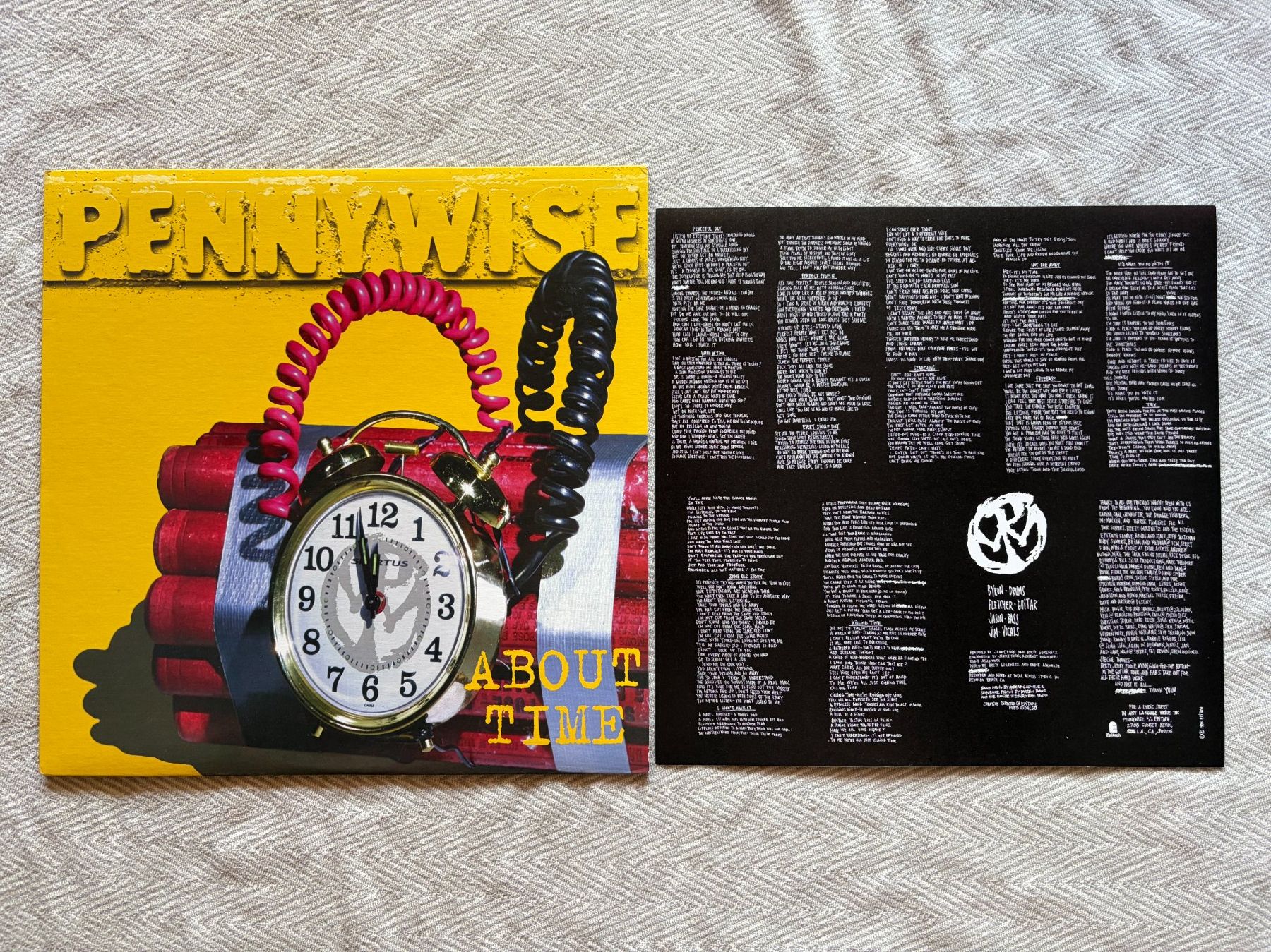Dischi in vinile: PENNYWISE – About Time - 1995 Vinyl – Usato da Aarberg venduto da umearocks 2