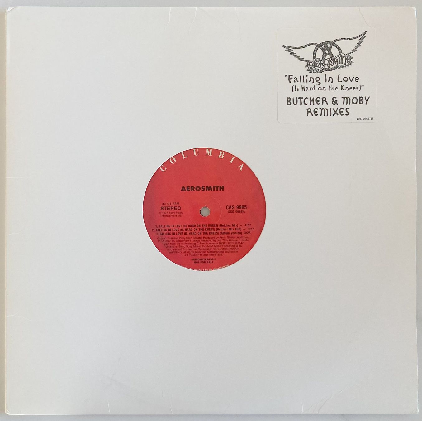 Schallplatten: AEROSMITH - FALLING IN LOVE – Gebraucht aus Bottens von hotter-than-hell