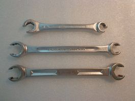 Ringschlüssel, offen, englische Zoll