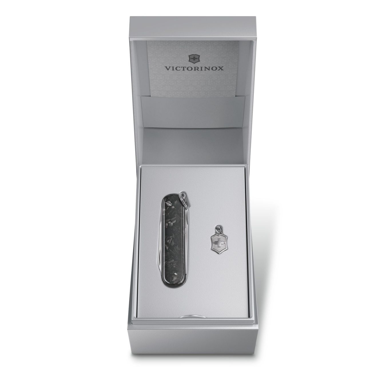Victorinox Coltelli tascabile: Victorinox Classic SD Brilliant Carbon – Nuovo e nell'imballaggio originale da Koppigen venduto da Bracher_Mail-House 3