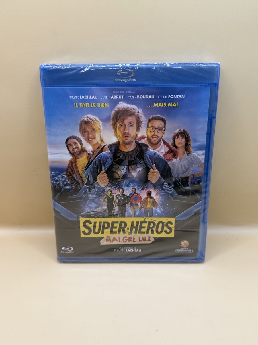 Tutti i DVDs: Super-Héros Malgré Lui Blu-ray Neuf Emballé – Nuovo e nell'imballaggio originale da Genève venduto da sho_67qj