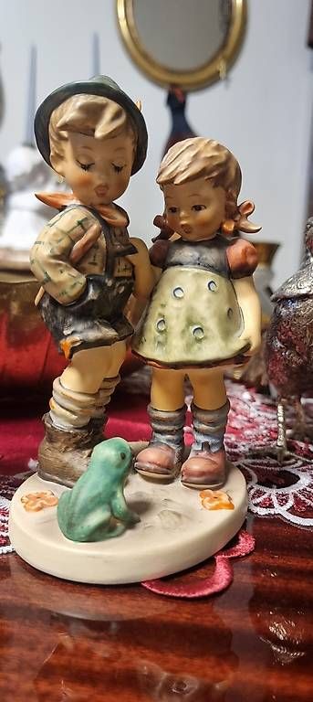 Hummel Statuette: Goebel Hummel Figur, Geschwister – Usato da Kaufdorf venduto da Nati-Nati 3