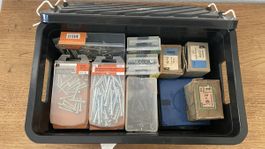 Konvolut Schrauben und Nieten Sortiment diverse Grössen