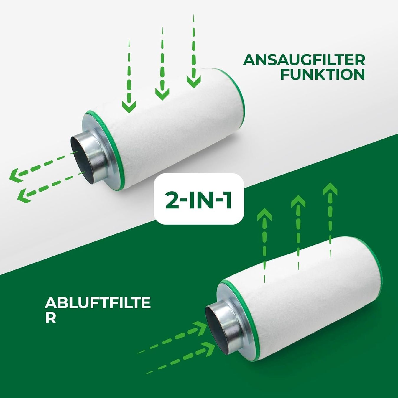 Hottes de ventilation: LABT Luft-Filter 520 m³/h 150mm – Neuf avec emballage d'origine à Bottighofen par zaap 1