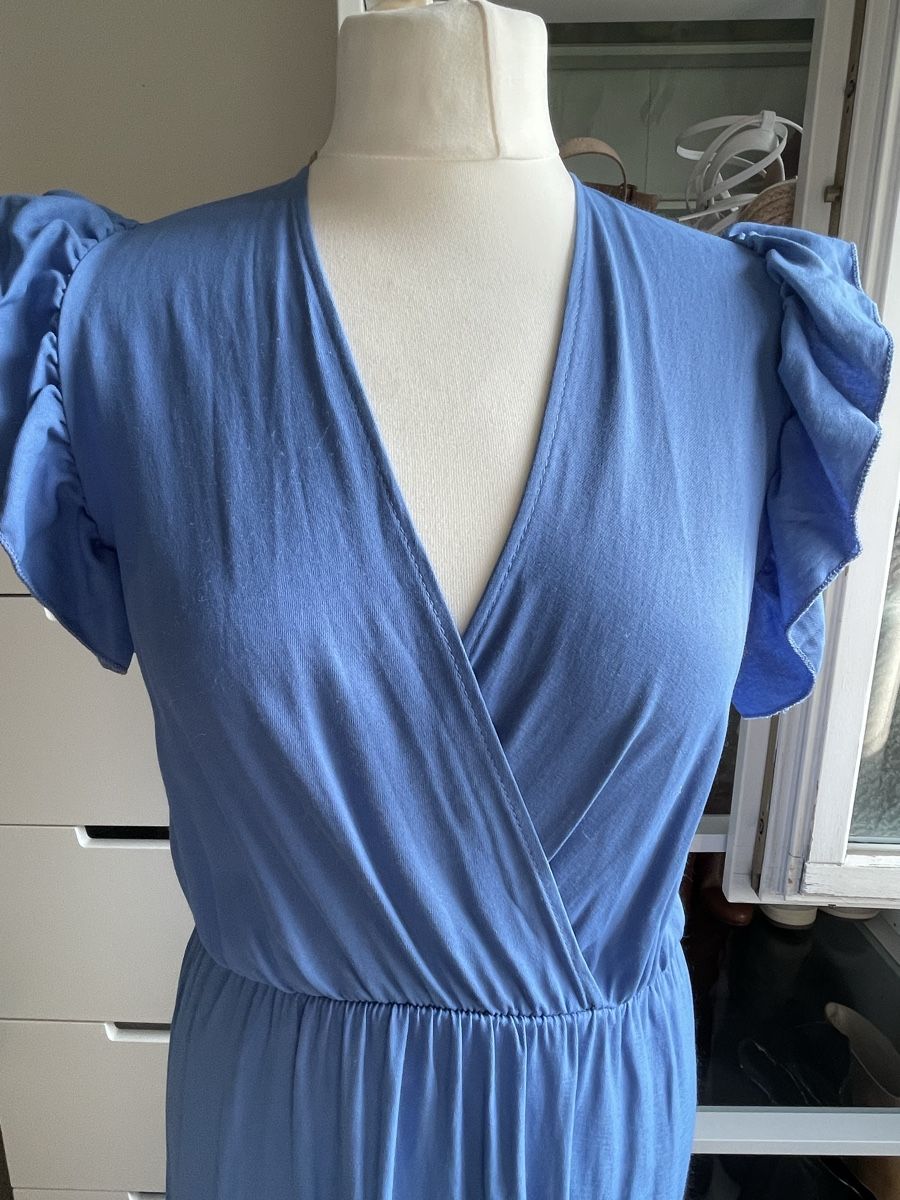 Kleider: Long blue dress - size S/M  Worn once – Neu (gemäss Beschreibung) aus Fischbach-Göslikon von Vera2109 1