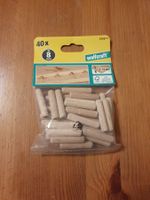 Wolfcraft Holz-Dübel, 8 x 40 mm, 40 Stück, Neu,