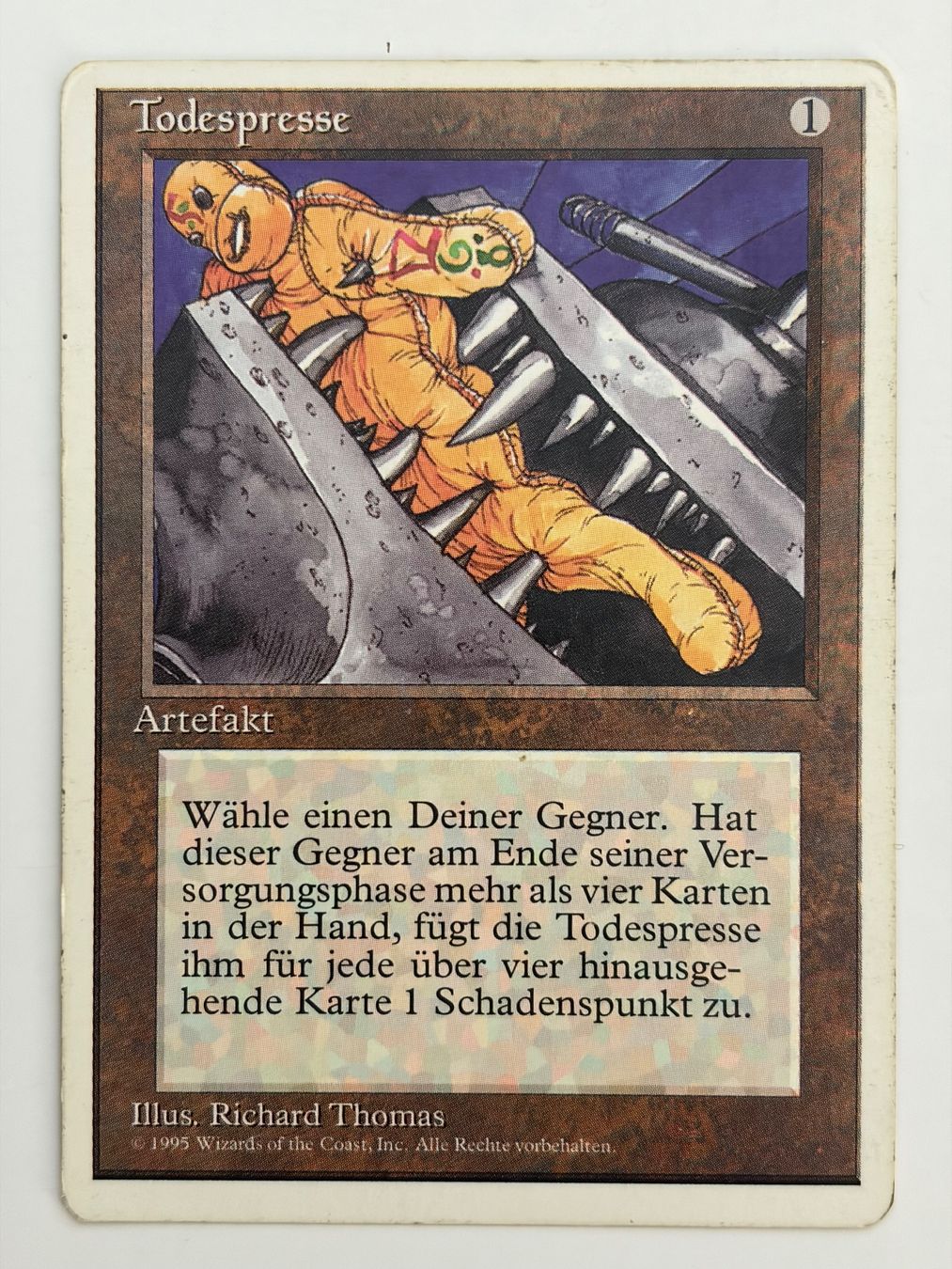 Magic The Gathering Cartes à collectionner: Todespresse - 4th Edition – D'occasion à Bonstetten par ddiederichs