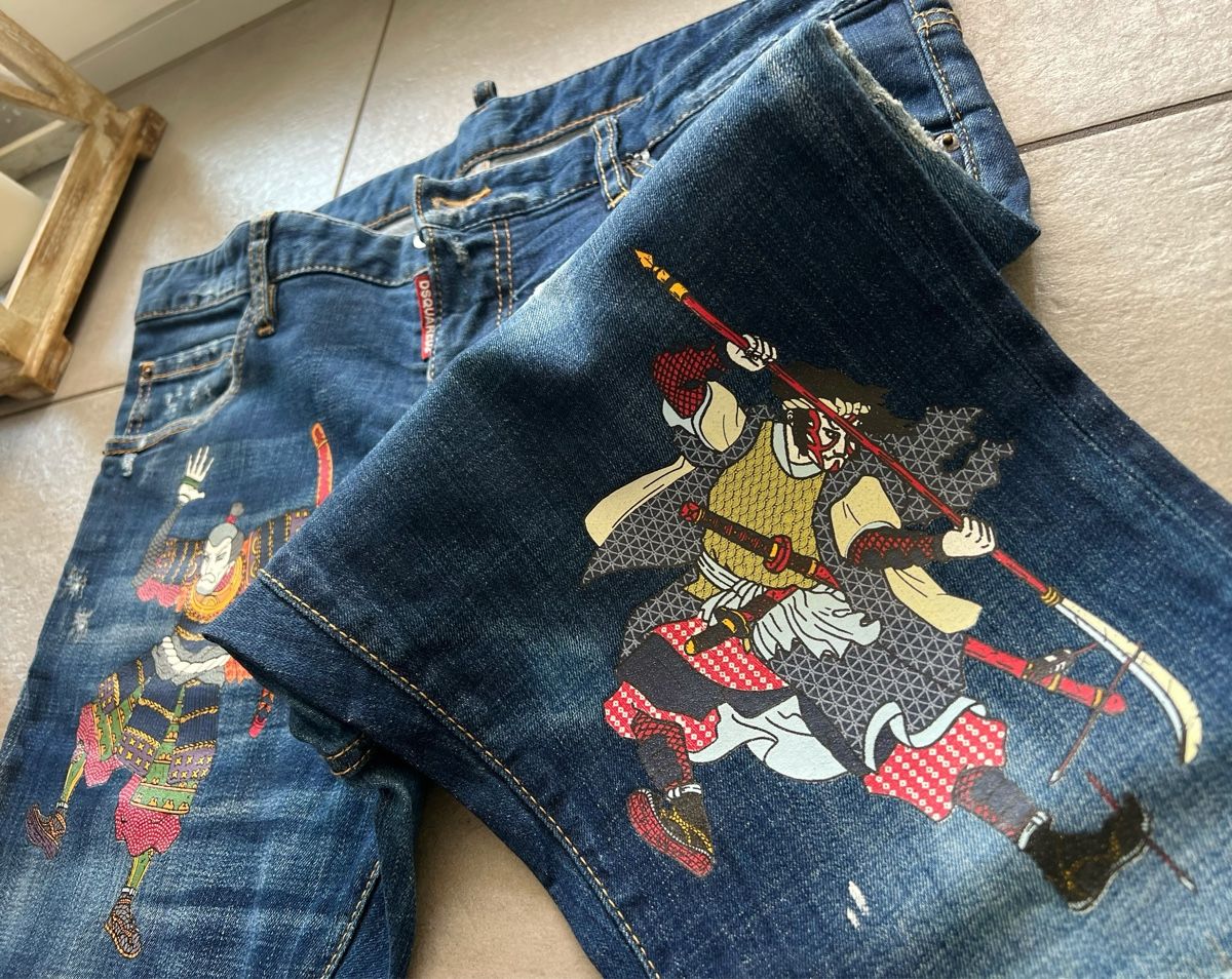 Dsquared2 Jeans: Dsquared2 Samurai jeans uomo 52 – Usato da Mendrisio venduto da fly_9wzx 1
